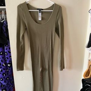 Green womens jumpsuit